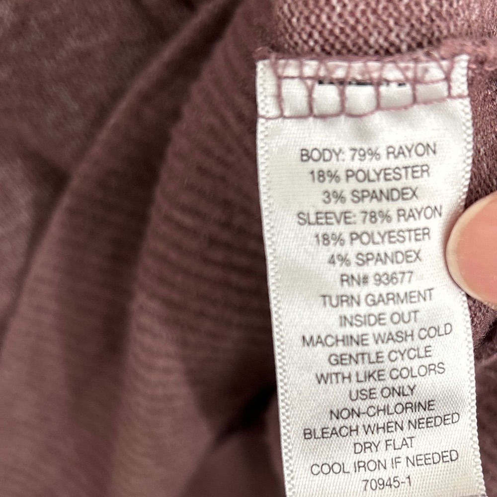 Xersion Women's Hooded Pullover Sweater Mauve Color Size XL - Picture 3 of 4